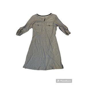 Patagonia Grey 3/4 Sleeve Kamala Henley Dress Size Medium